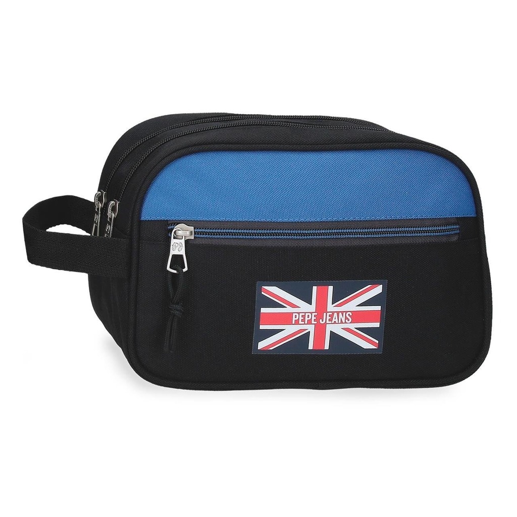 pepe jeans neceser 2c "henry" negro