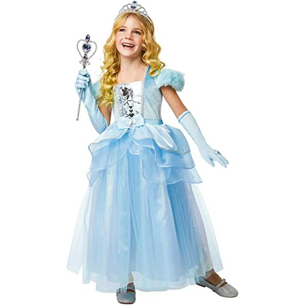 disfraz blue princess talla m (5-6 años)