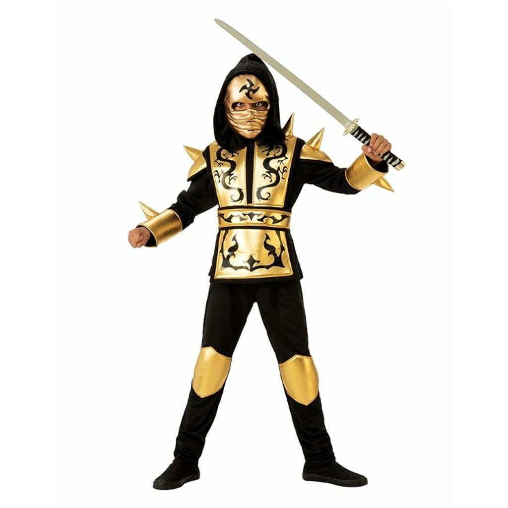 disfraz dragón ninja gold talla l (8-10 años)