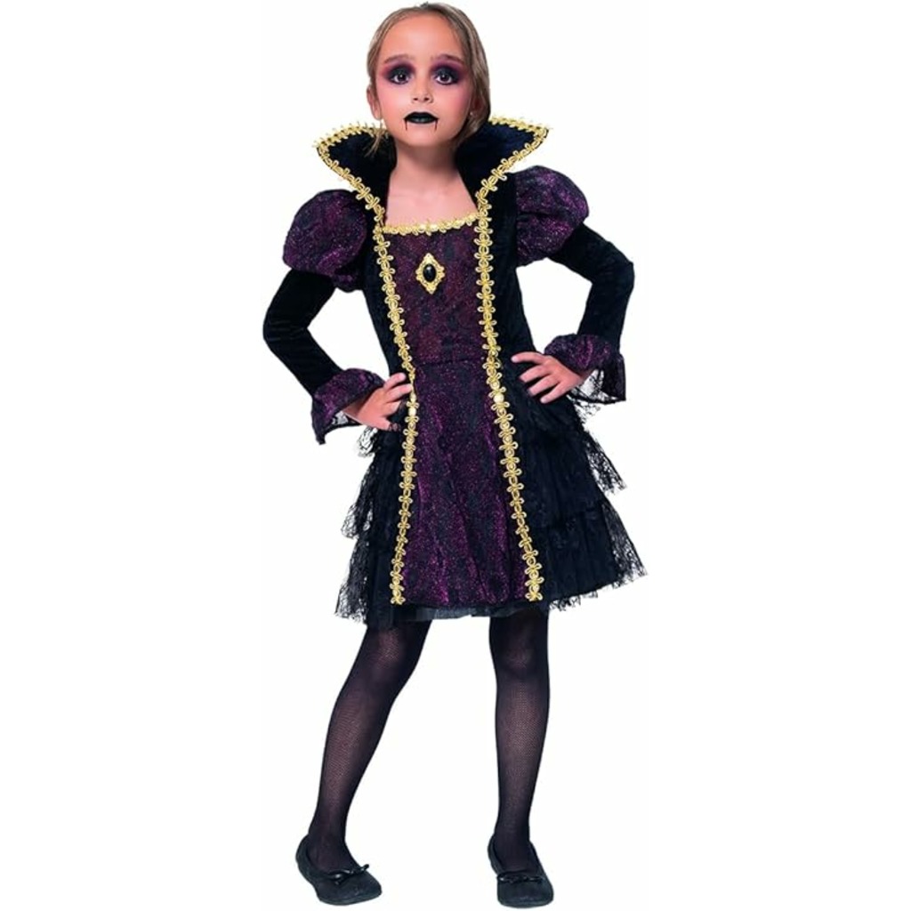 disfraz vampira deluxe talla xs (5-6 años)