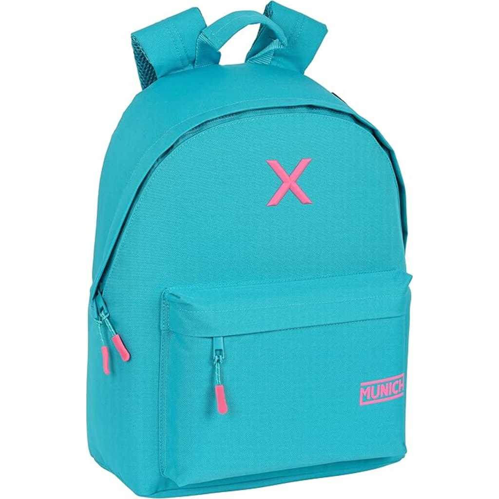 munich mochila portátil 14,1'' "turquesa"
