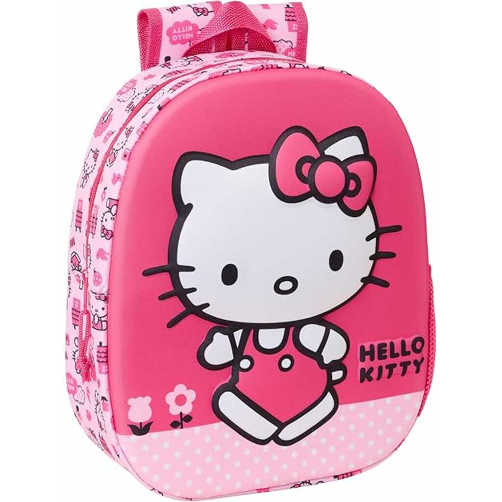 mochila 3d hello kitty