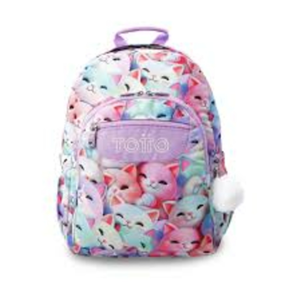 mochila acuareles "mewsy 3d"