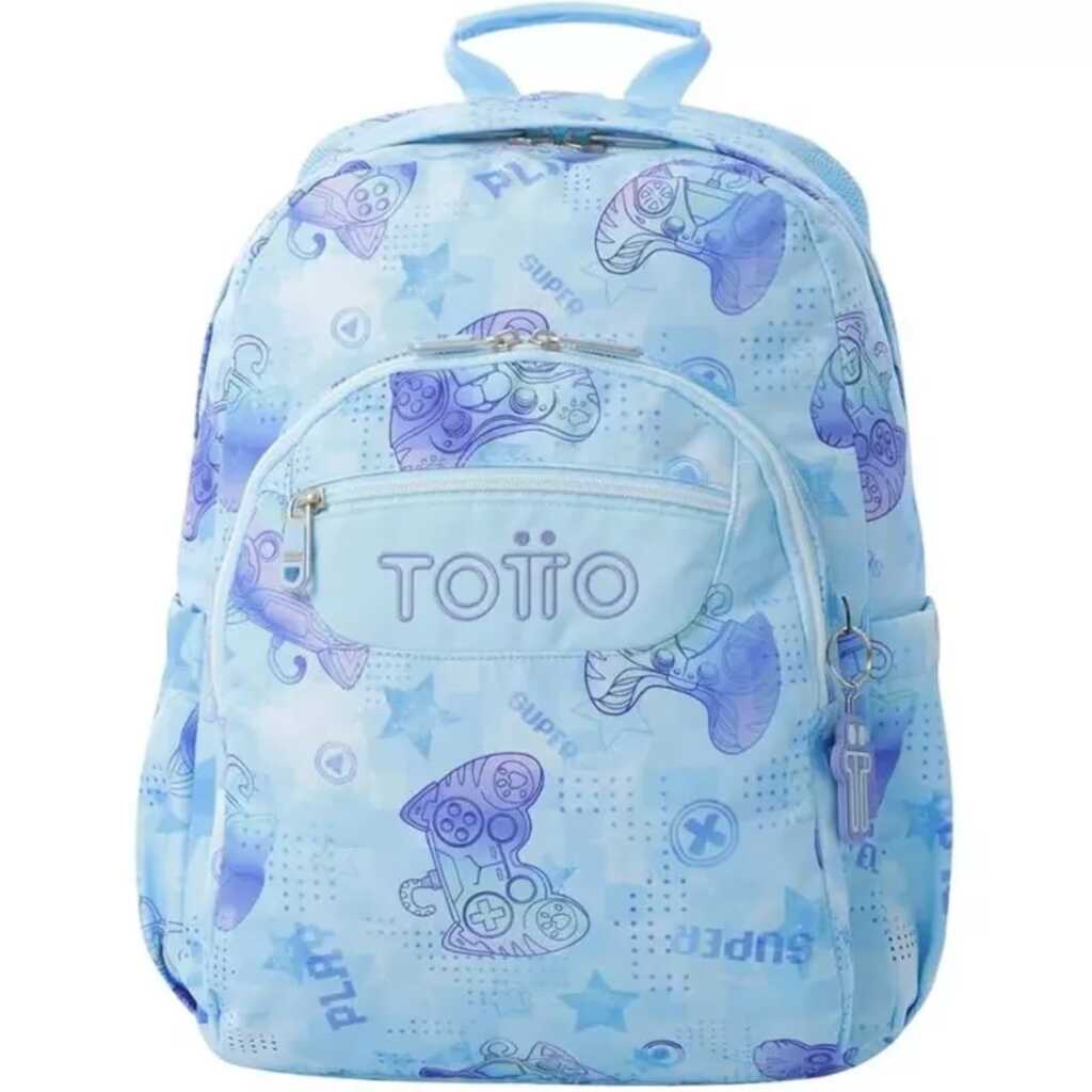 mochila escolar acuareles "polar"