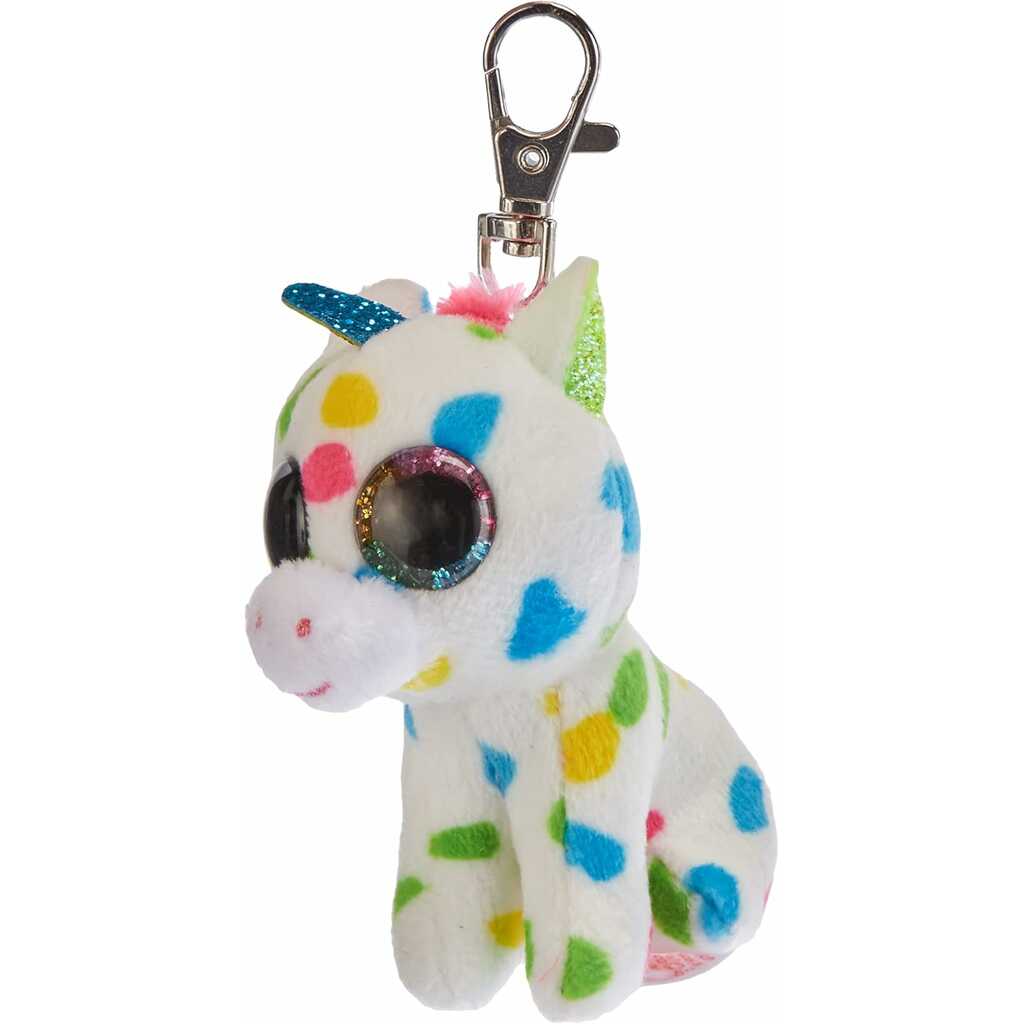 ty clip: harmonie, unicornio multicolor 10cm
