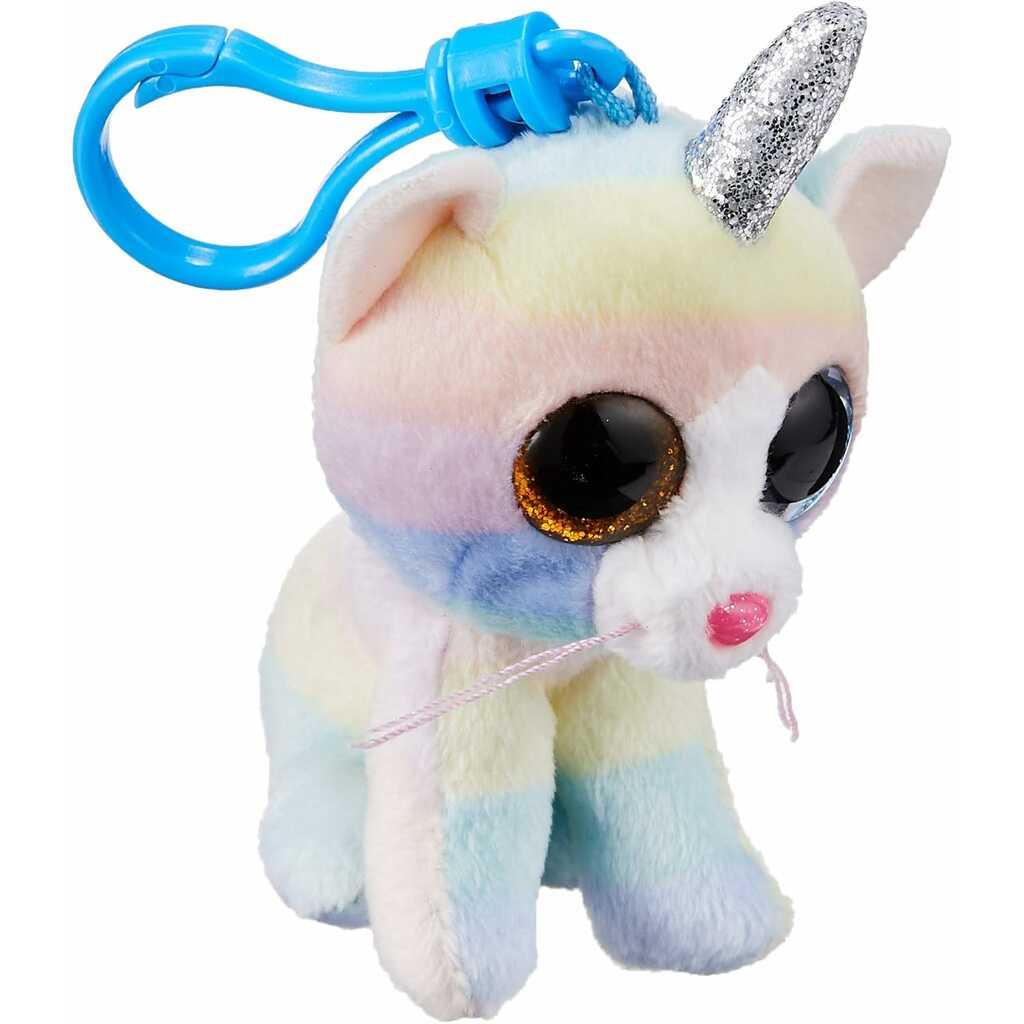 ty clip: heather, gato unicornio 10cm