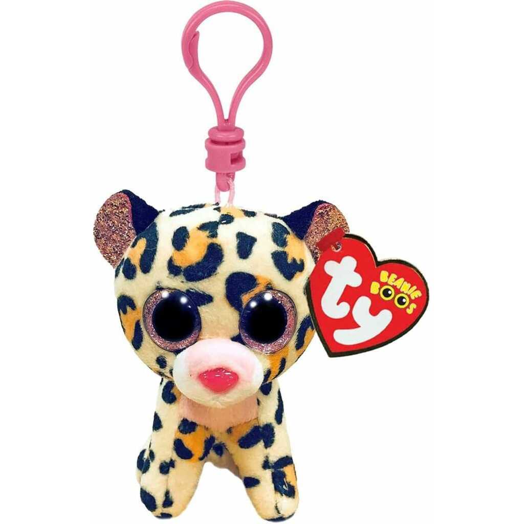 ty clip: livvie, leopardo 8,5cm