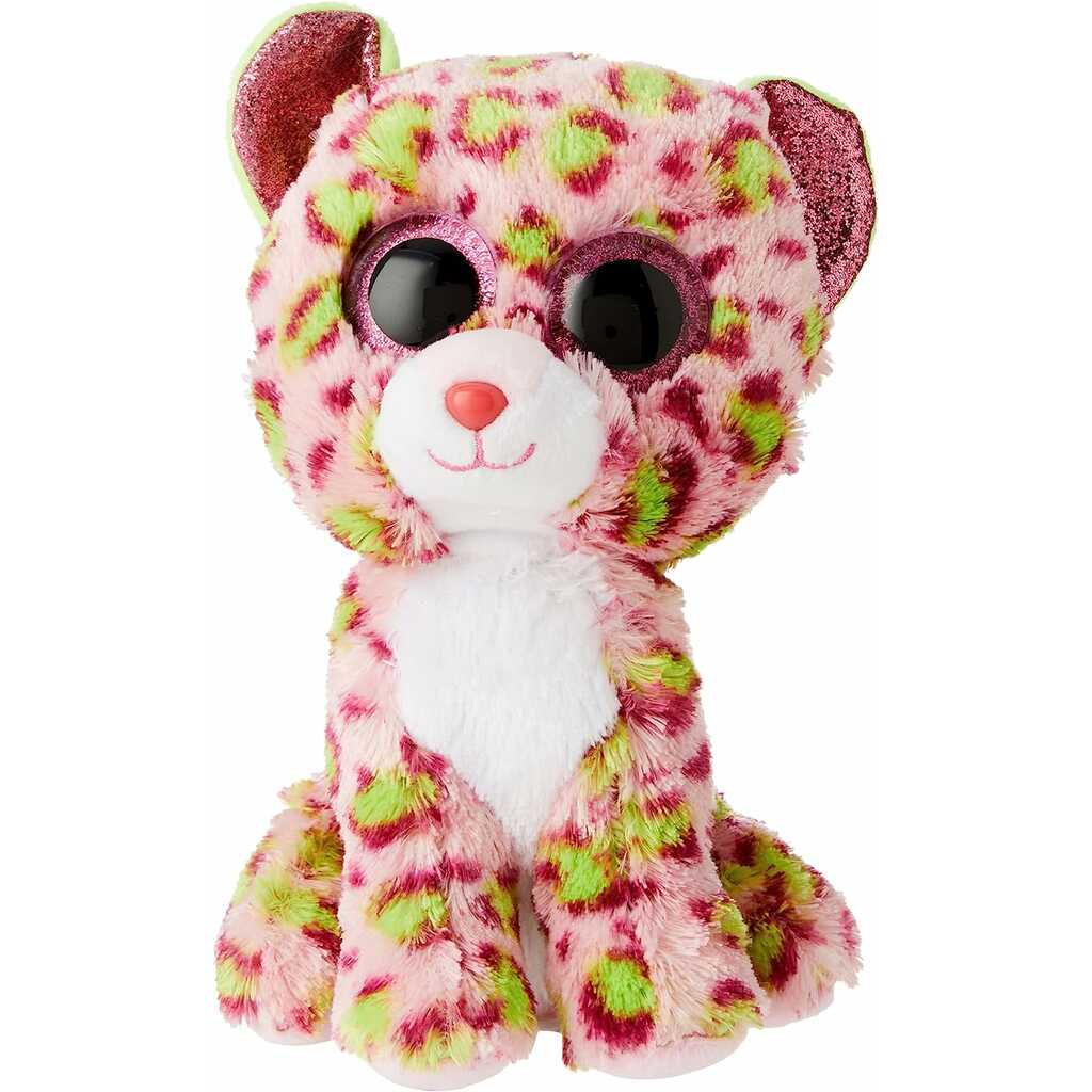 ty: lainey, leopardo rosa 15cm