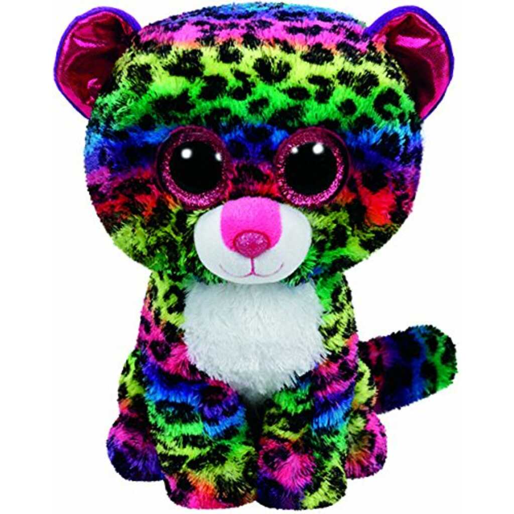 ty: dotty, leopardo multicolor 15cm
