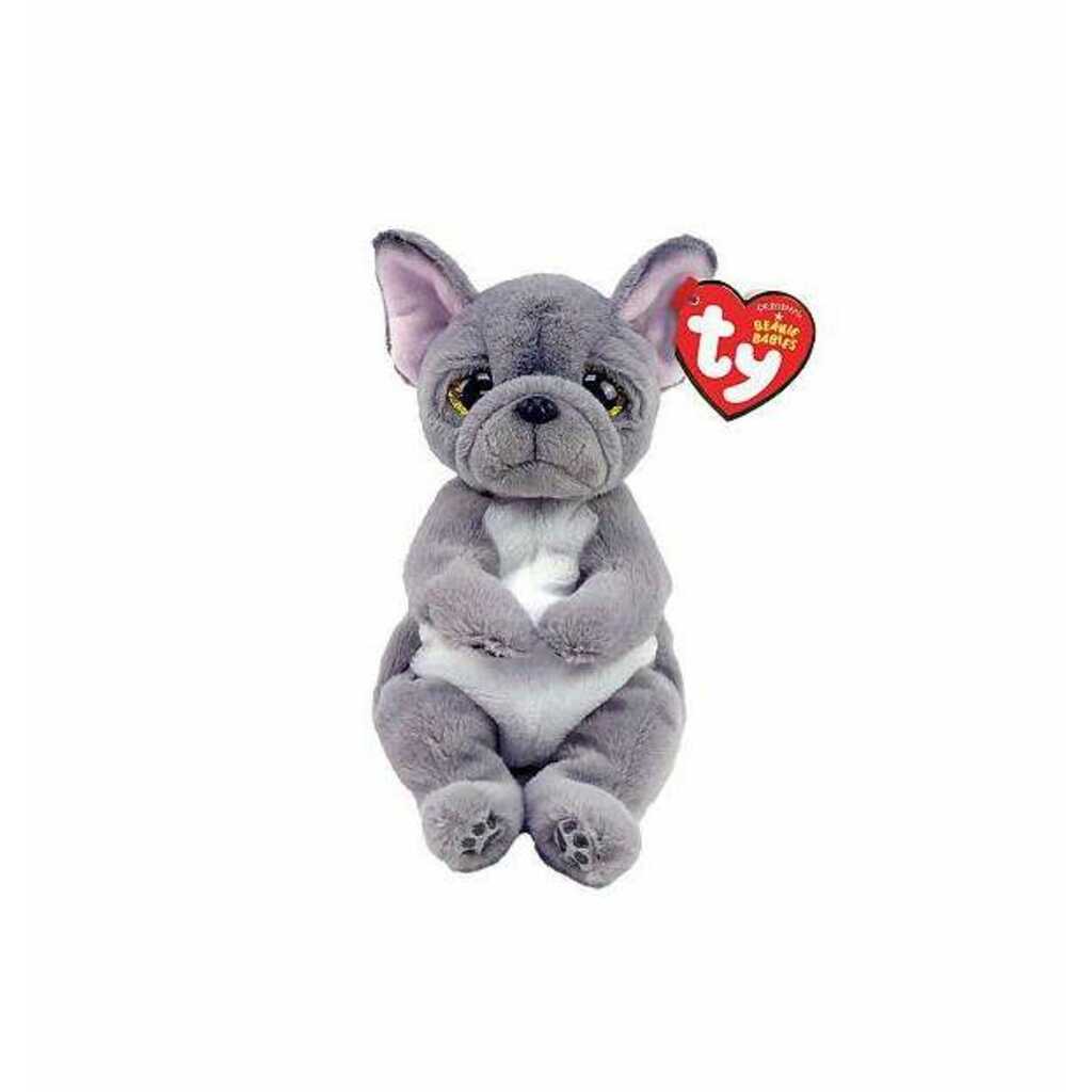 ty bellies: wilfred, perro gris 15cm
