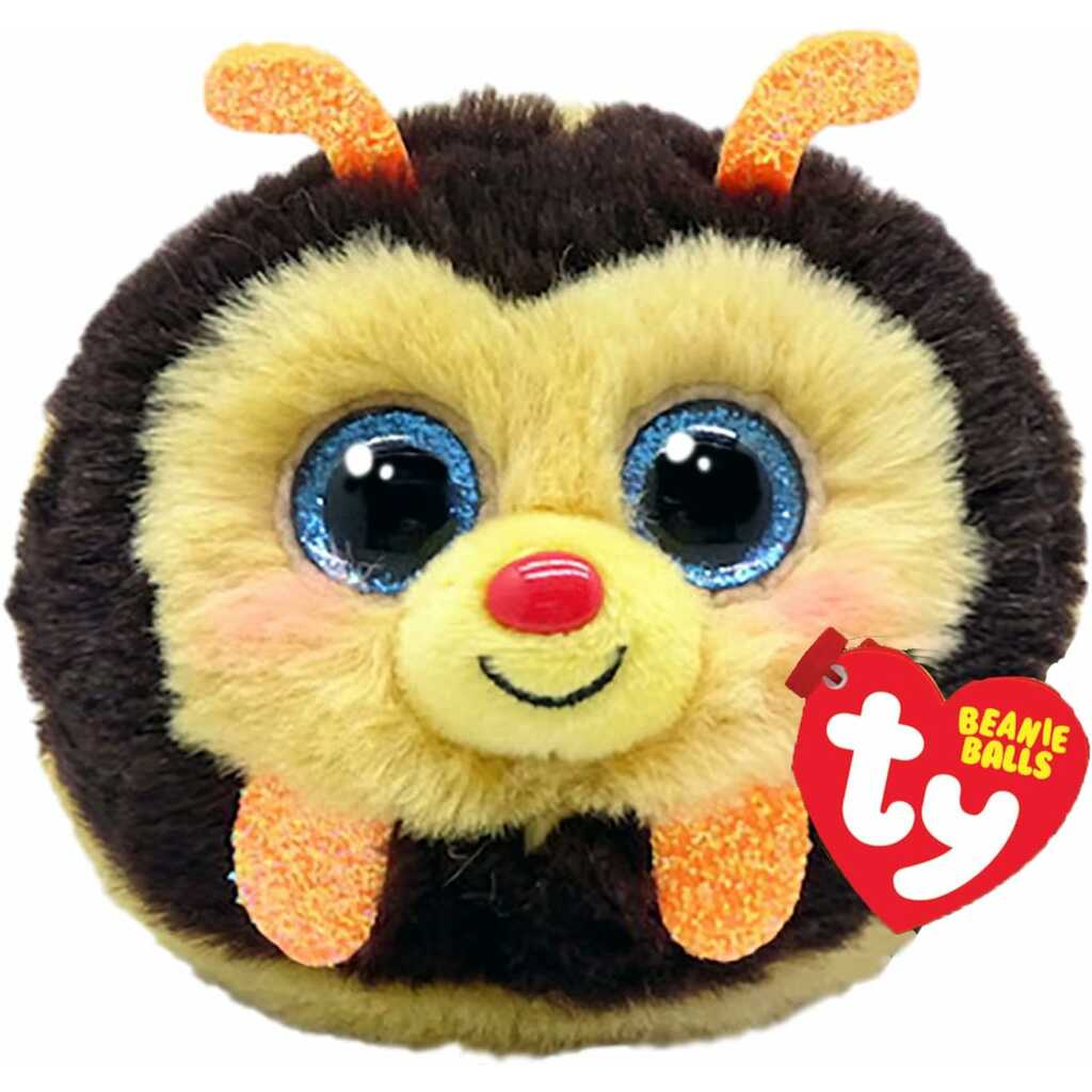 ty puffies: zinger, abeja 10cm