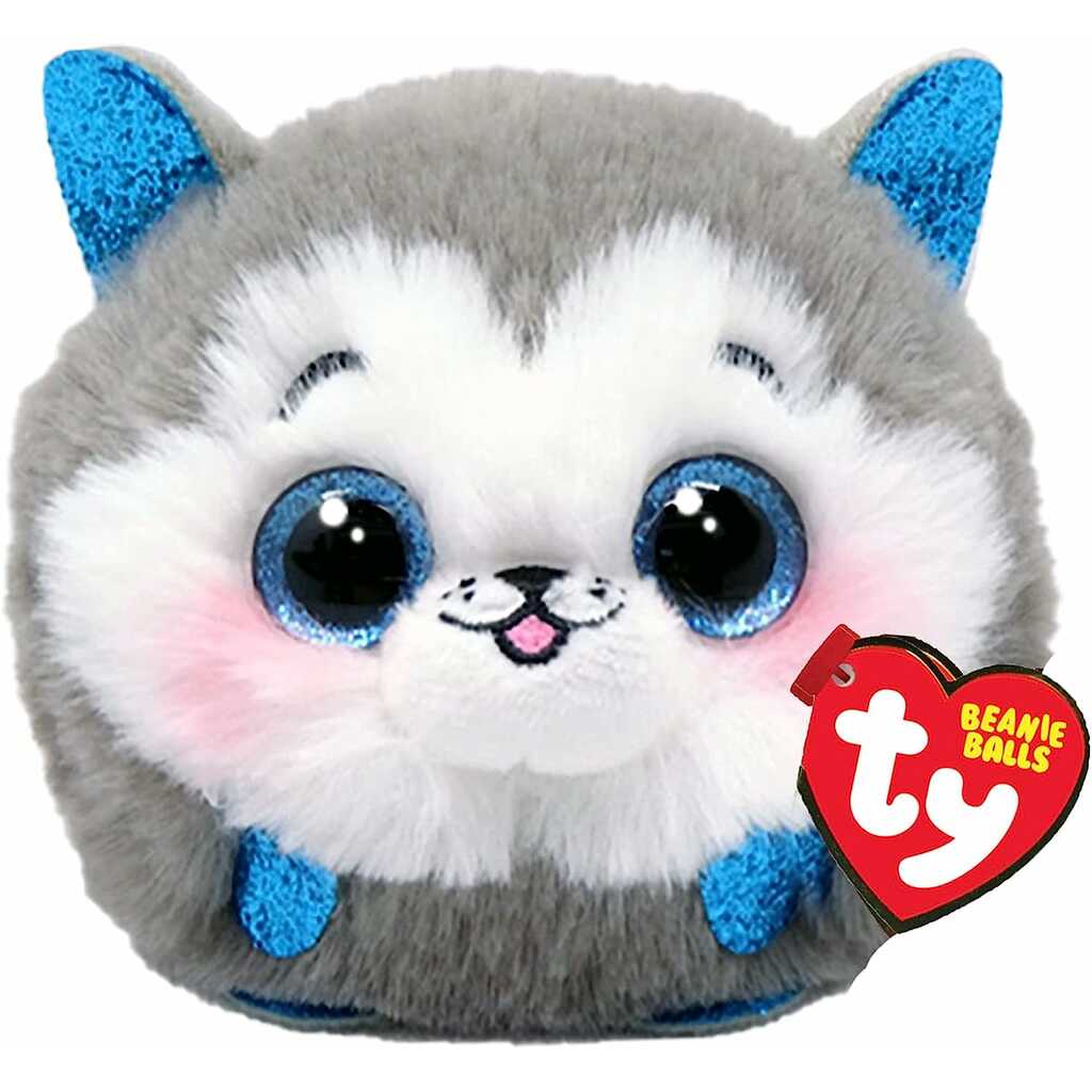 ty puffies: slush, husky 10cm