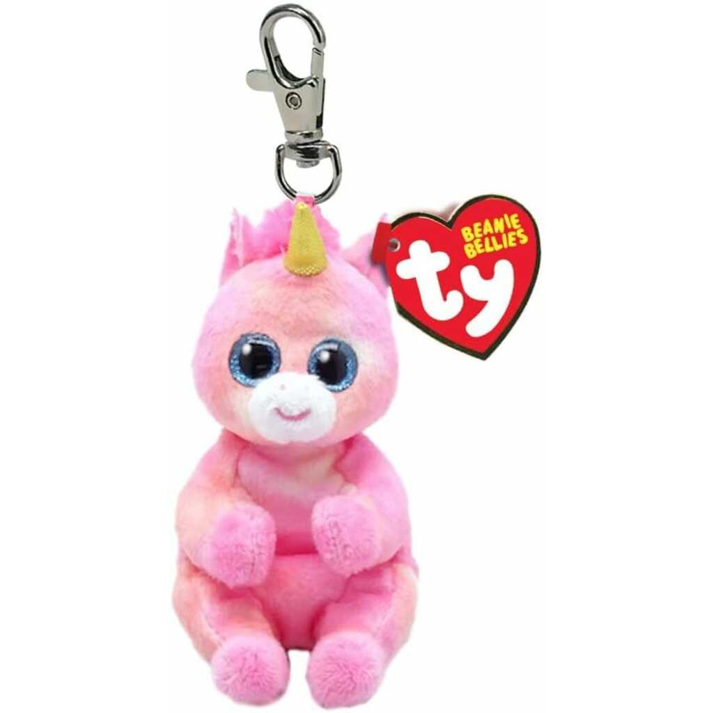 ty bellies clip: skylar, unicornio 8,5cm