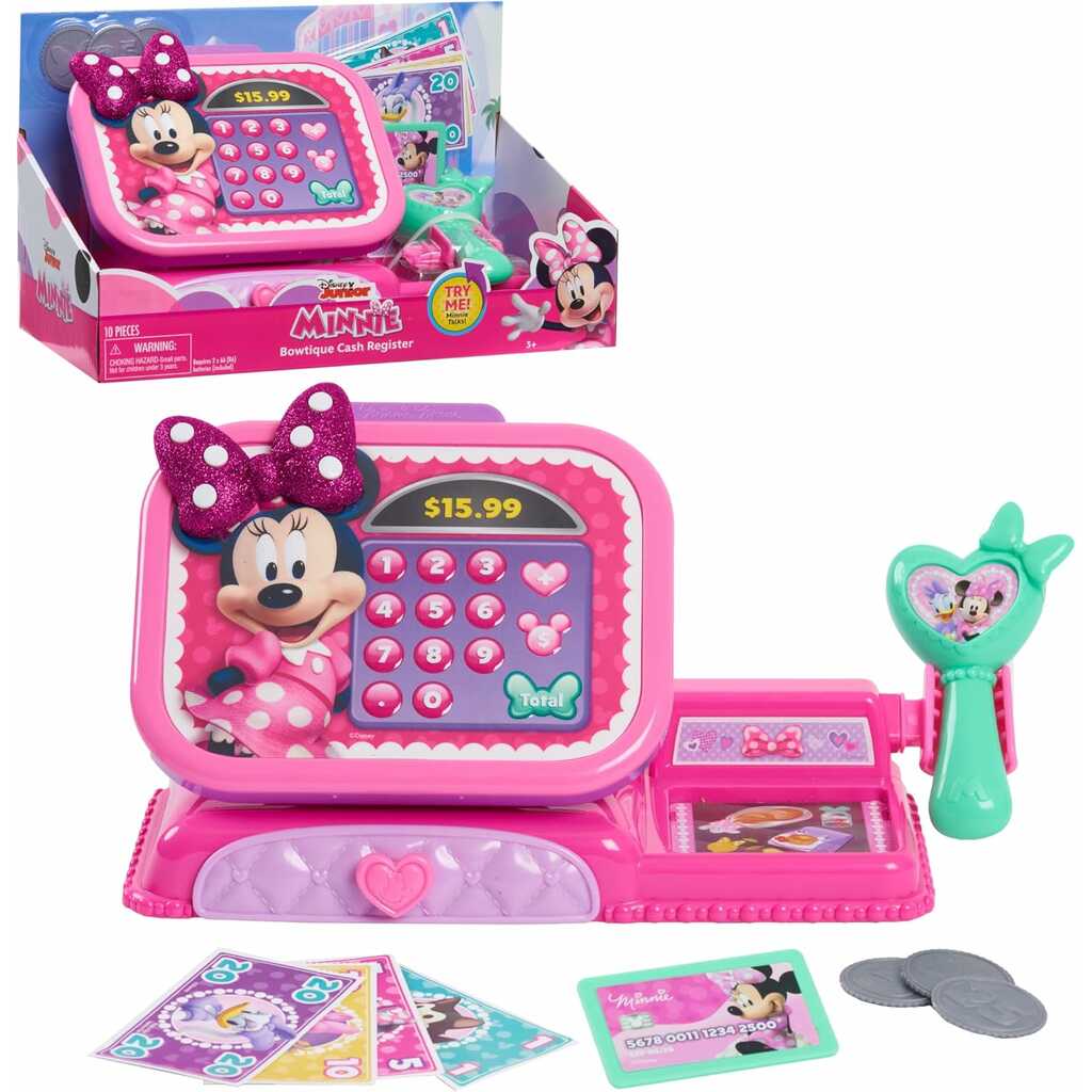 minnie mouse caja registradora