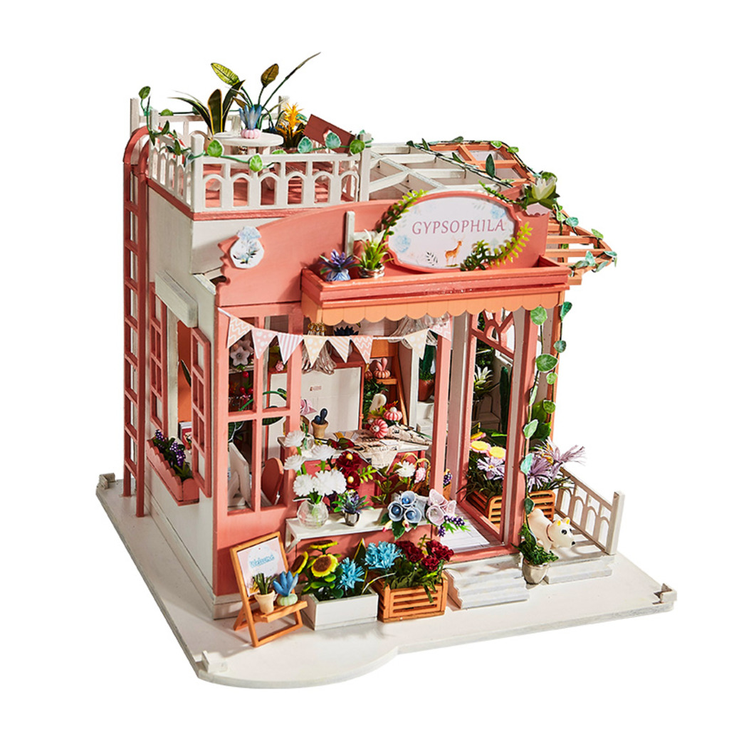 maqueta diy floristería