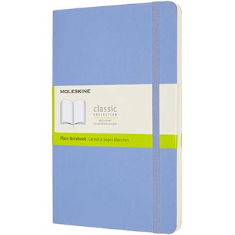 LIBRETA CLÁSICA AZUL HORTENSIA TAPA BLANDA POCKET