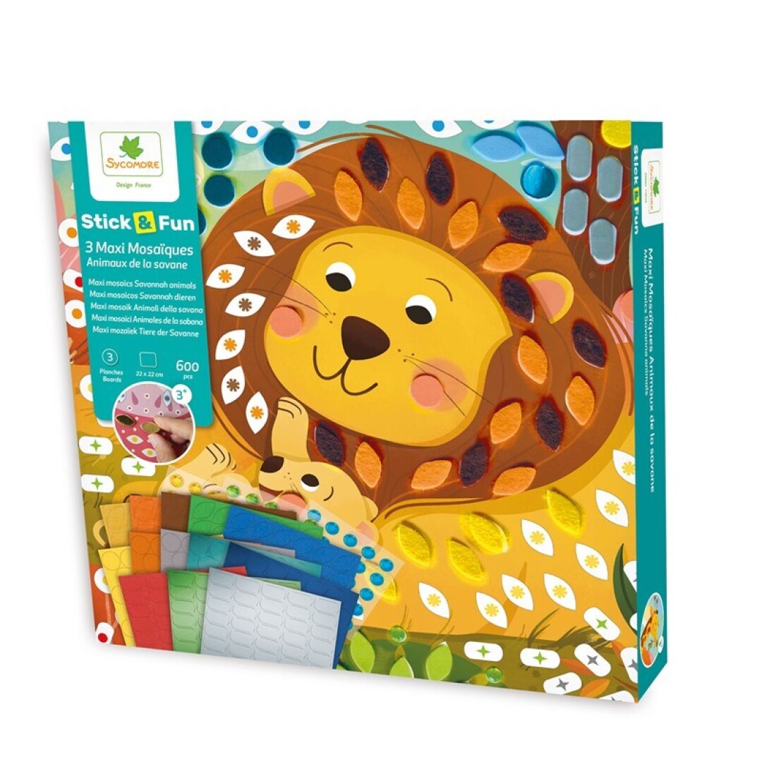 STICK'N FUN ANIMALS DE LA SABANA