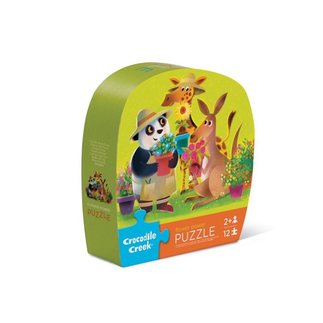 MINI PUZLE 12 PECES FLORS
