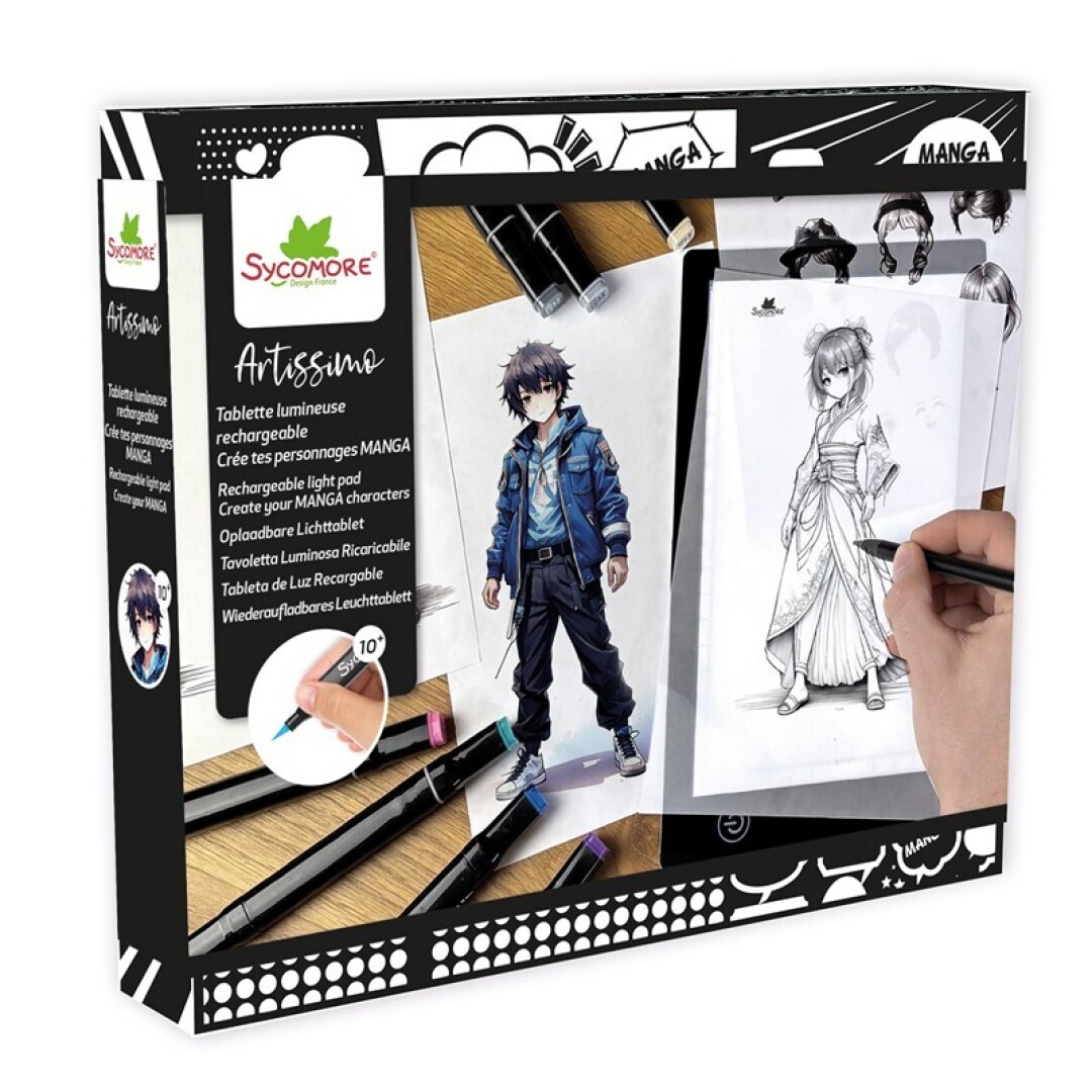 MANGA CREA ELS TEUS PERSONATGES DE MANGA AMB LED
