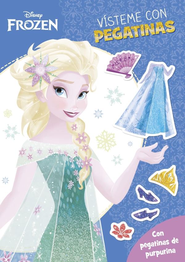 VÍSTEME CON PEGATINAS FROZEN
