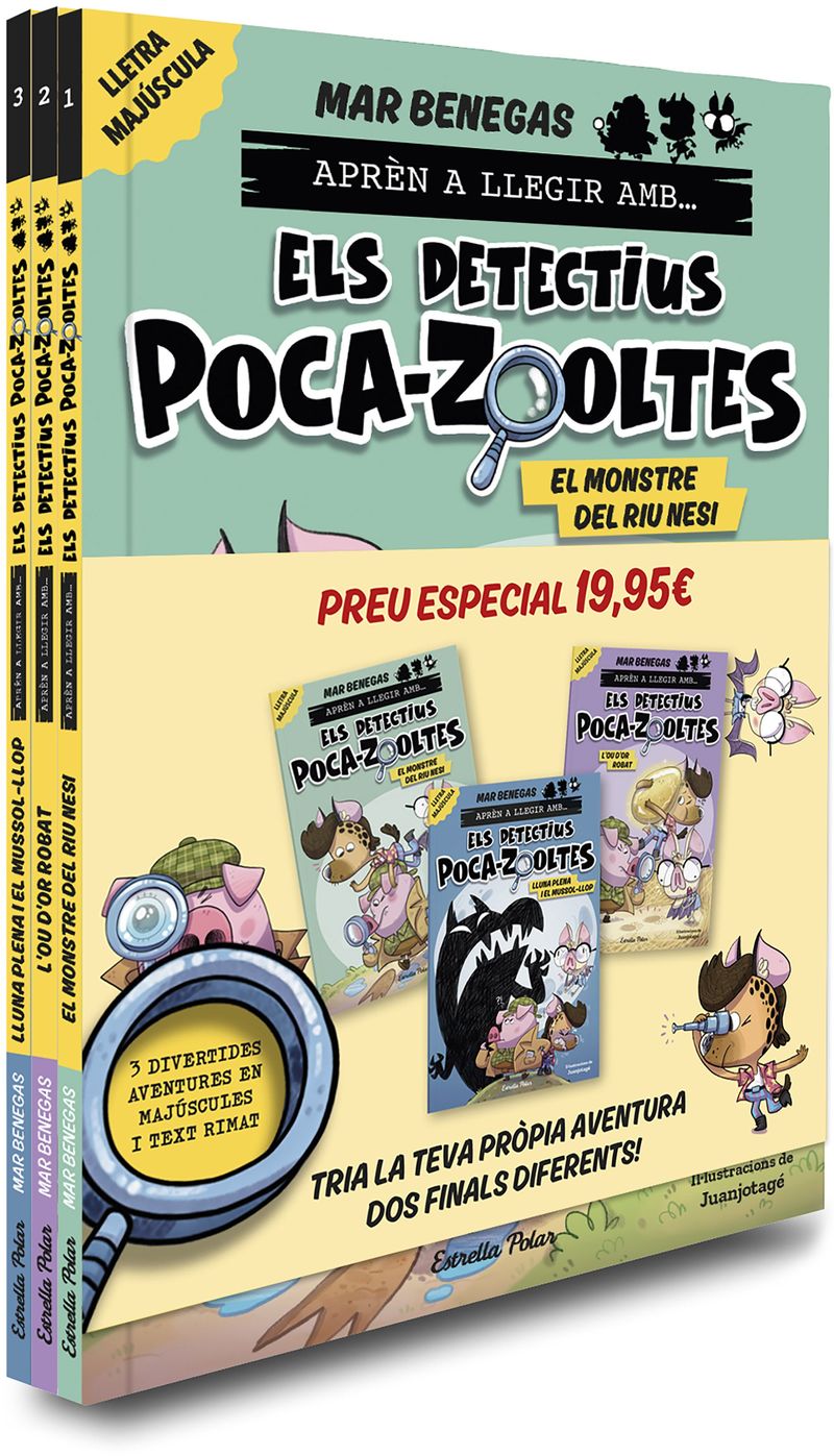 PACK ELS TETECTIUS POCA-ZOLTES 1,2,3