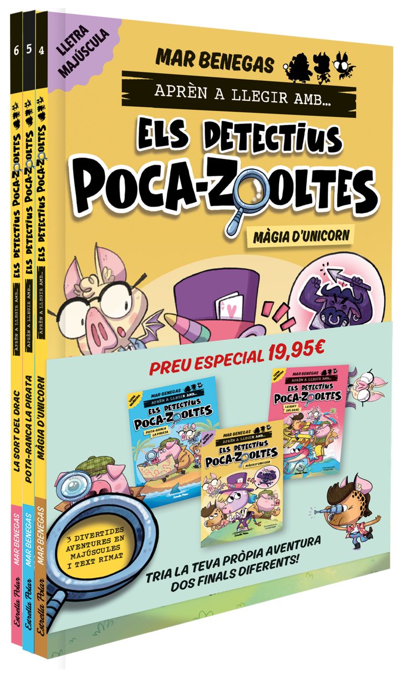PACK APREN A LLEGIR...ELS DETECTIUS POCA-ZOLTES