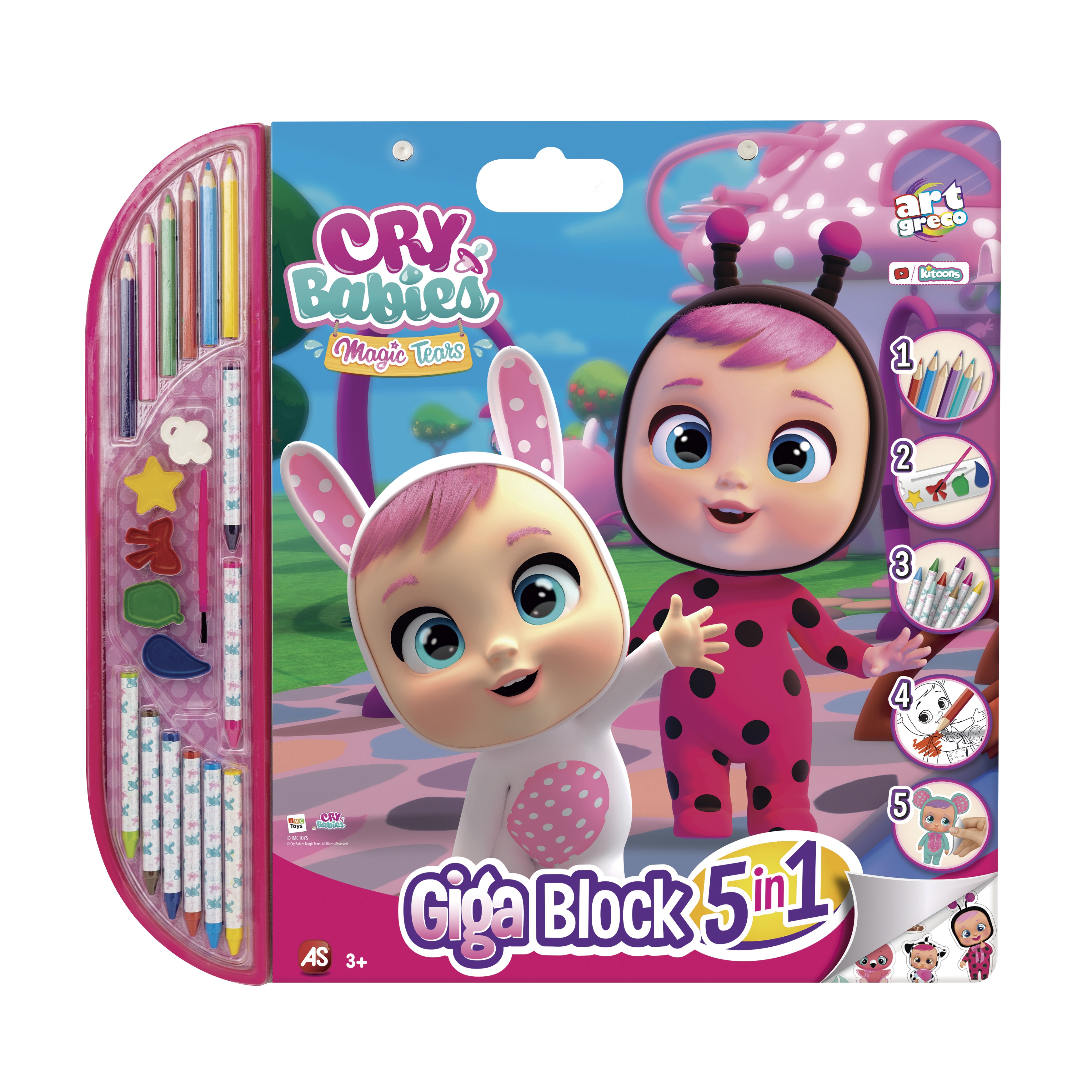 GIGA BLOCK CRY BABIES 5 EN 1
