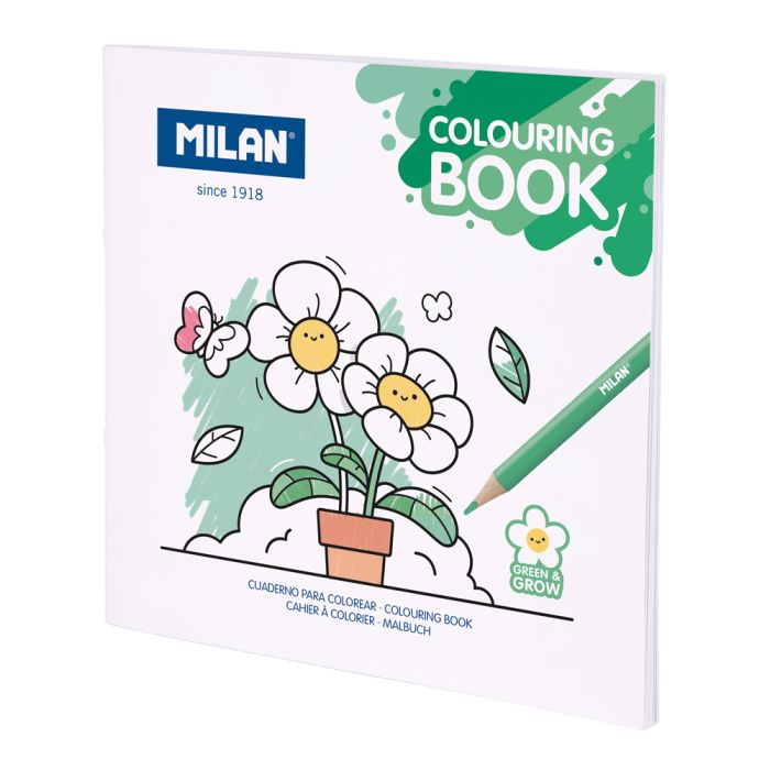 COLOURING BOOK CREEN & GROW
