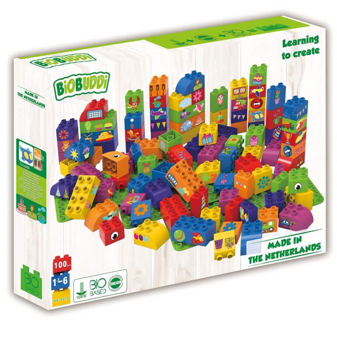 BIOBUDDI CAIXA 100 PECES