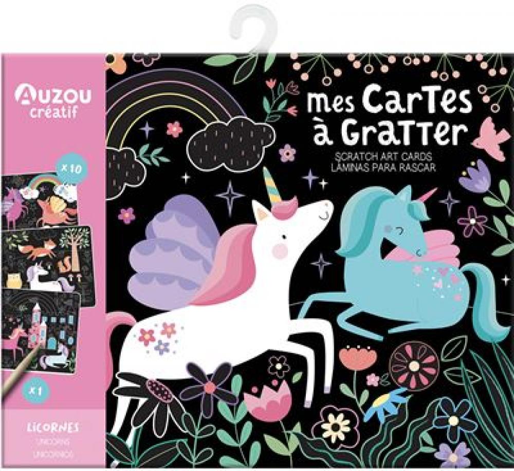 MIS LÁMINAS PARA RASCAR UNICORNIOS