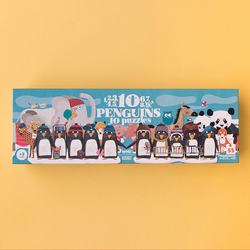 PUZZLE PENGUINS LONDJI
