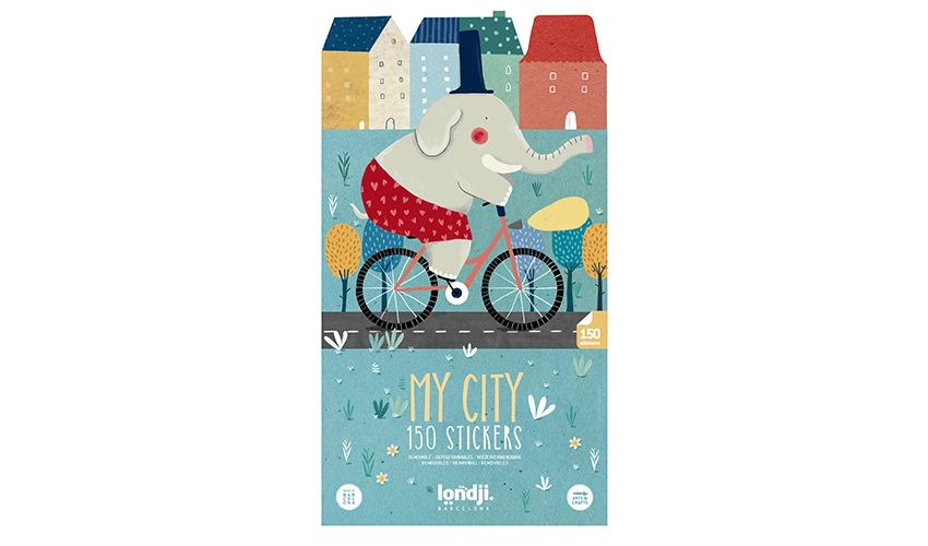 MIX STICKERS MY CITY LONDJI