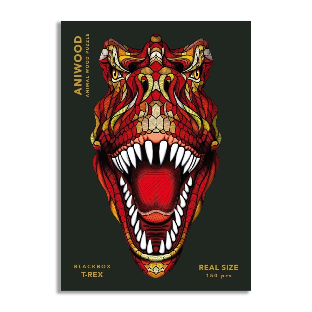 PUZLE 180 PECES ANIWOOD T-REX