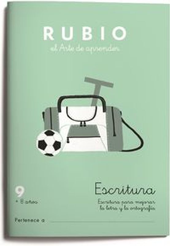QUADERN RUBIO ESCRITURA 9