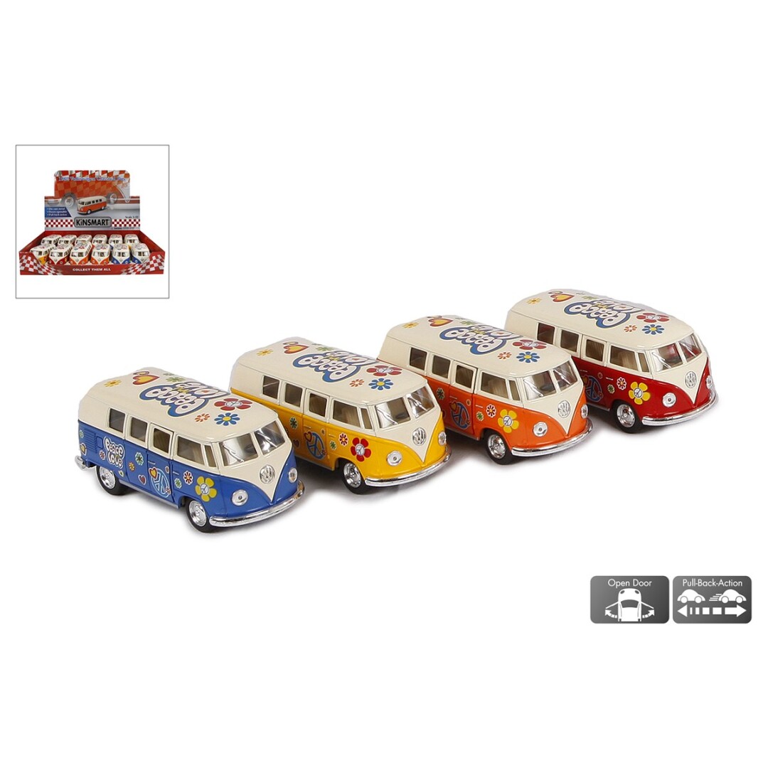 VW CLASSICAL BUS FLOWER POWER