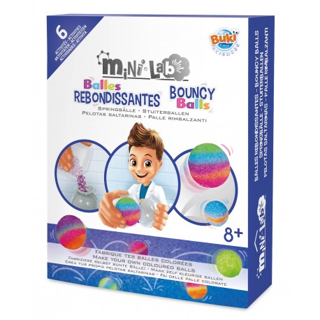 MINI LAB PELOTAS SALTARINAS BUKI
