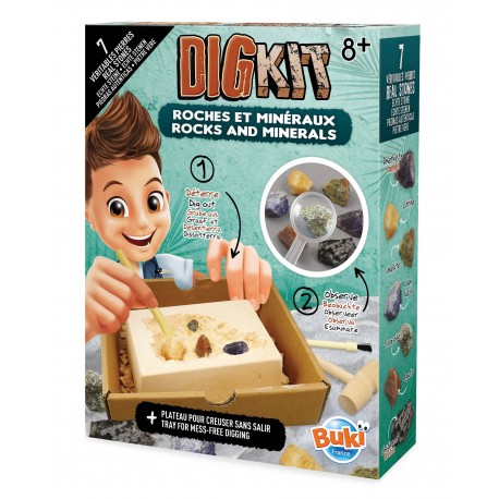 DIGKIT ROCAS Y MINERALES BUKI