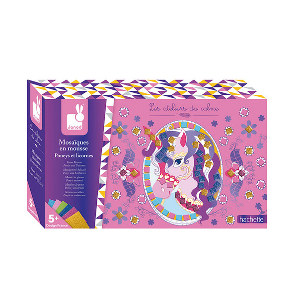 MOSAICOS DE GOMA PONIS Y UNICORNIOS