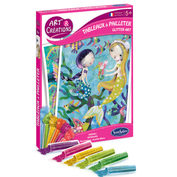 PINTA SIRENES AMB PURPURINES SENTOSPHÈRE