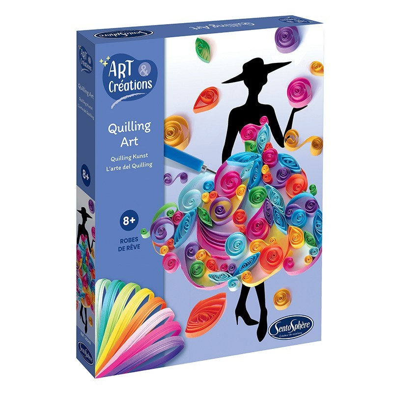 EL ARTE DEL QUILLING ROBES DE RÊVE