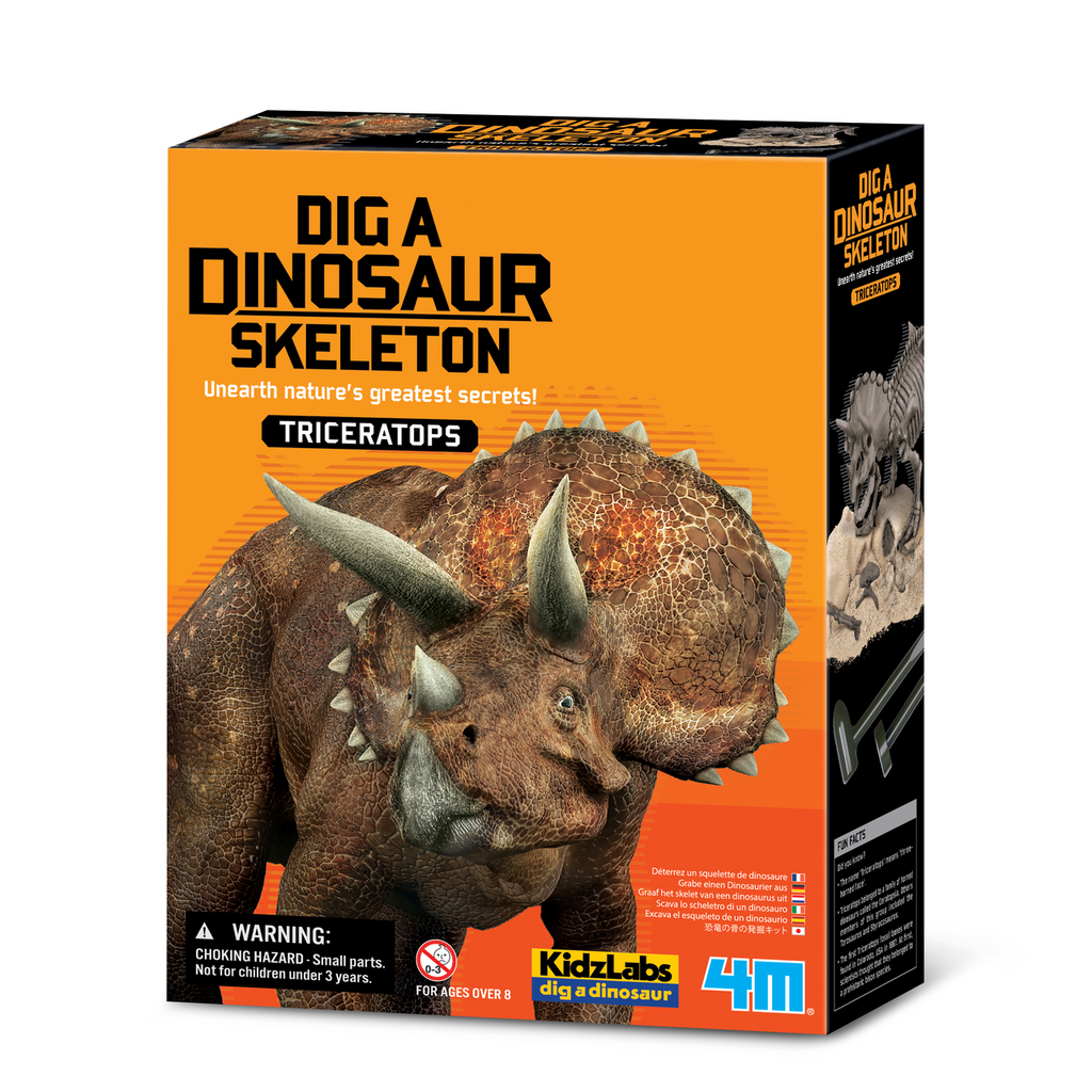 TRICERATOPS SKELETON MUNDO ANIMAL