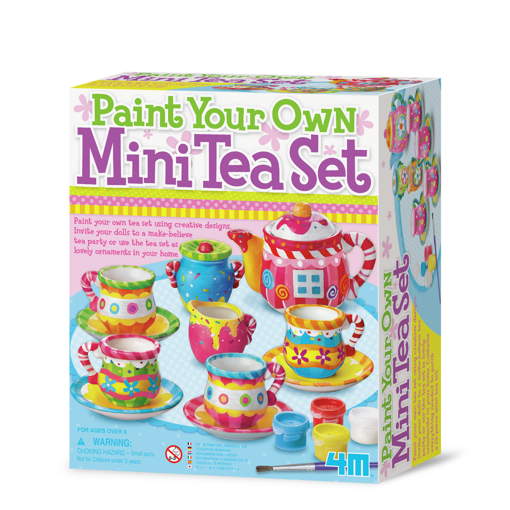 TALLER PINTA EL TEU MINI SET DE TE 4M