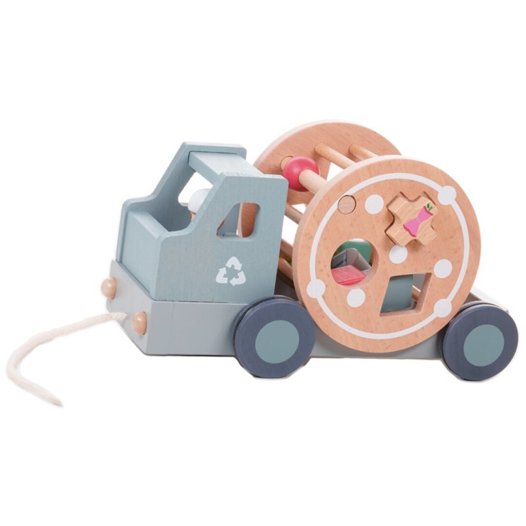 TIRADOR CAMIÓN DE RECICLAJE