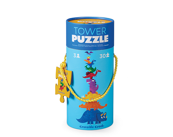 PUZLE DE TORRE DINOSAURES