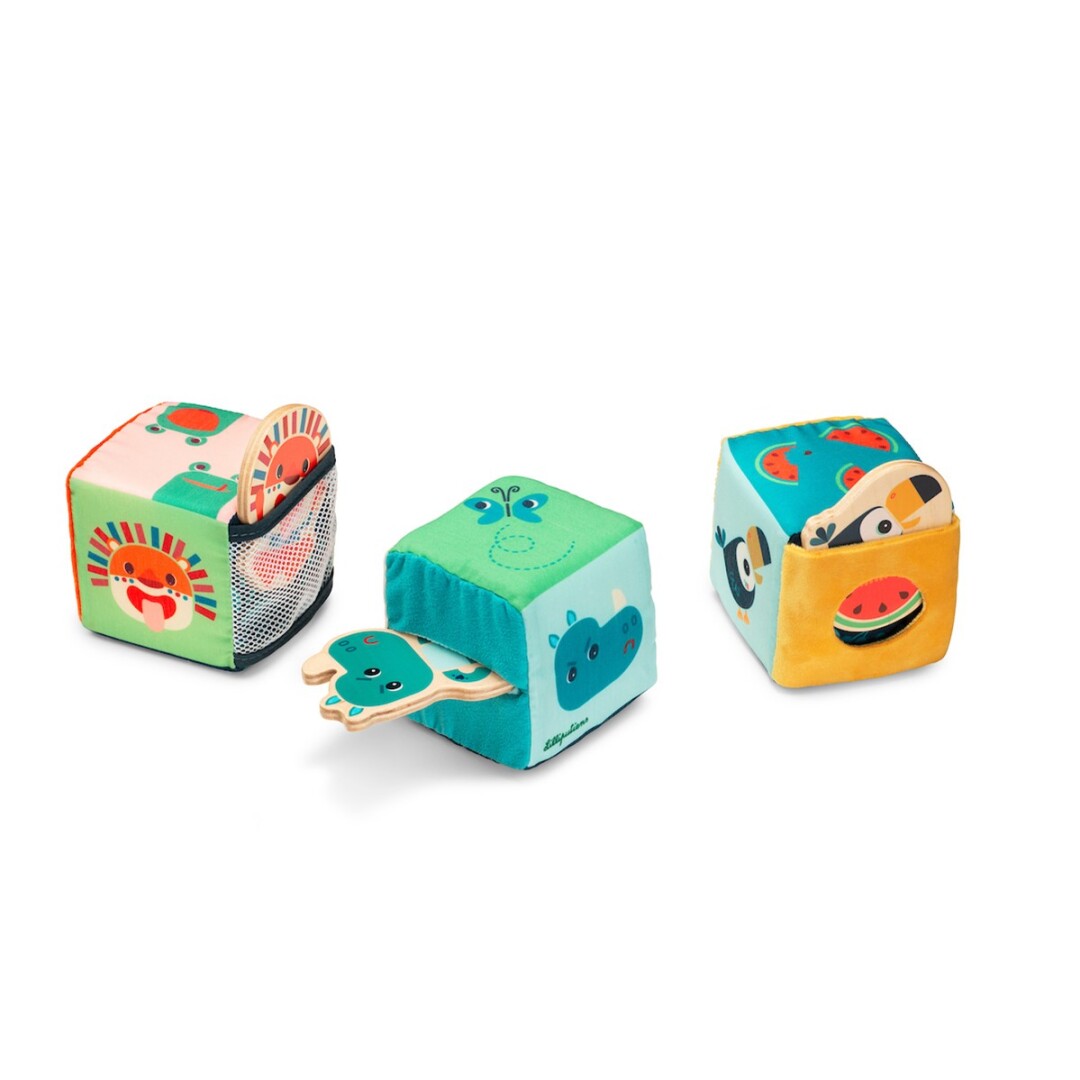 JUNGLE- JUEGO DE CUBOS EL ESCONDITE