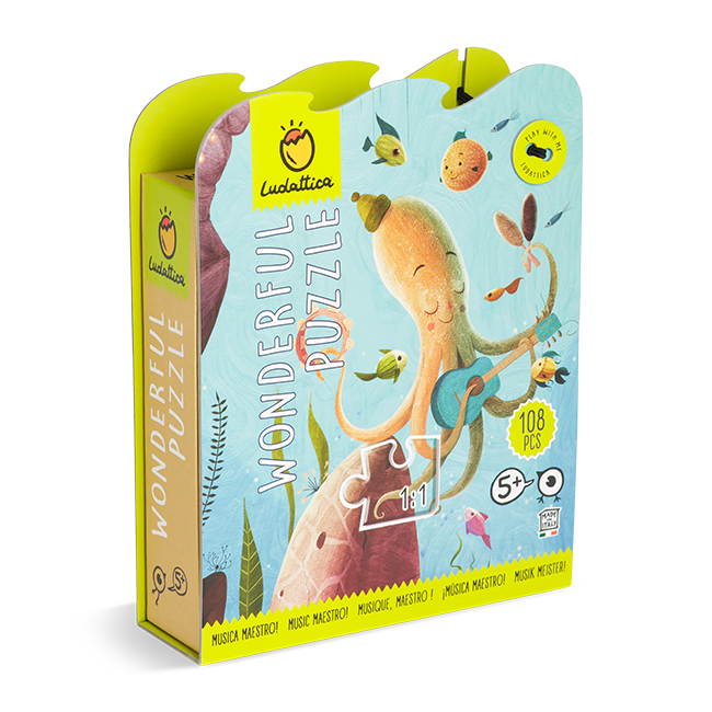 WONDERFUL PUZLE MÚSICA MESTRE