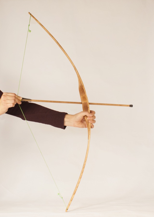 ARC FUSTA AMB DUES FLETXES