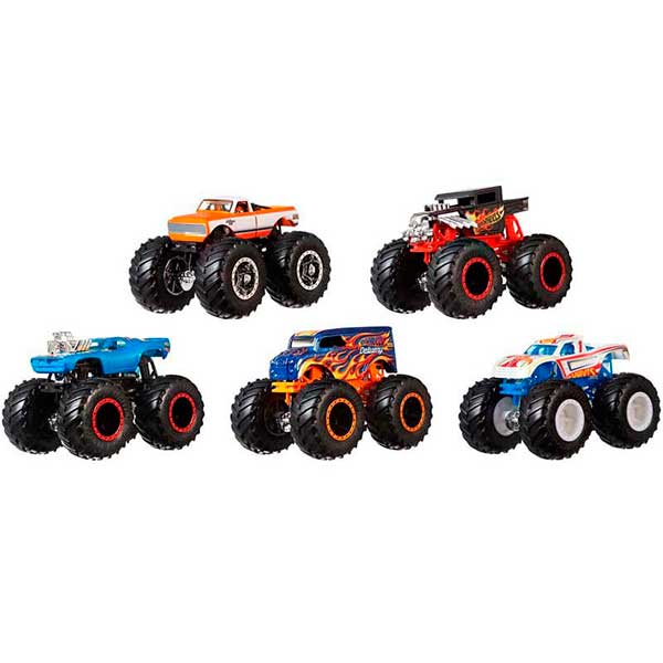 PACK 5 HW MONSTER TRUCK