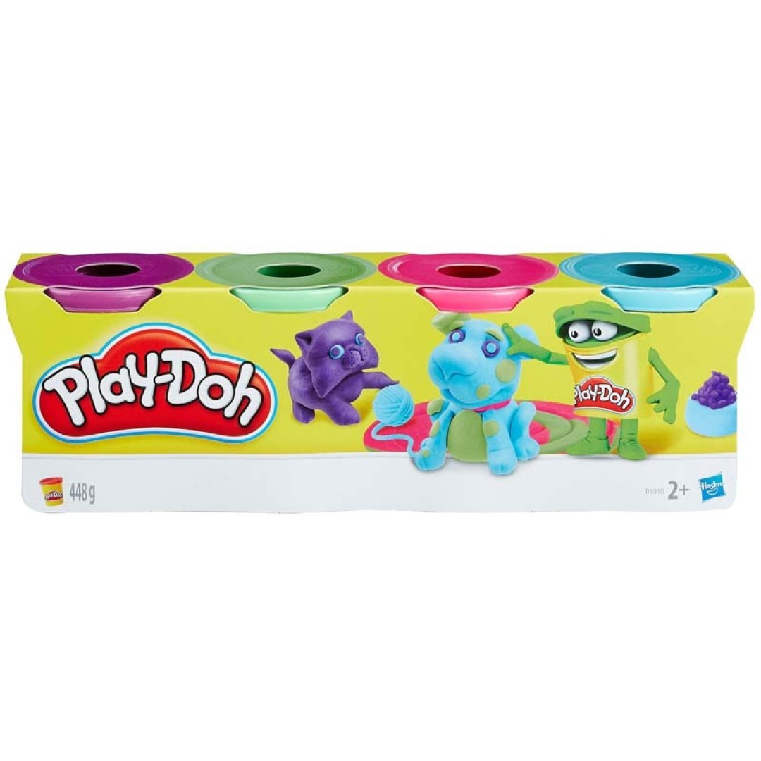 PLAYDOH PACK 4 BOTES
