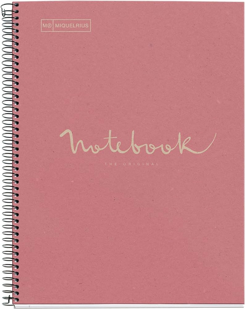 LLIBRETA NB4 A4 80 CLA 80G ECO ROSA RECICLAT